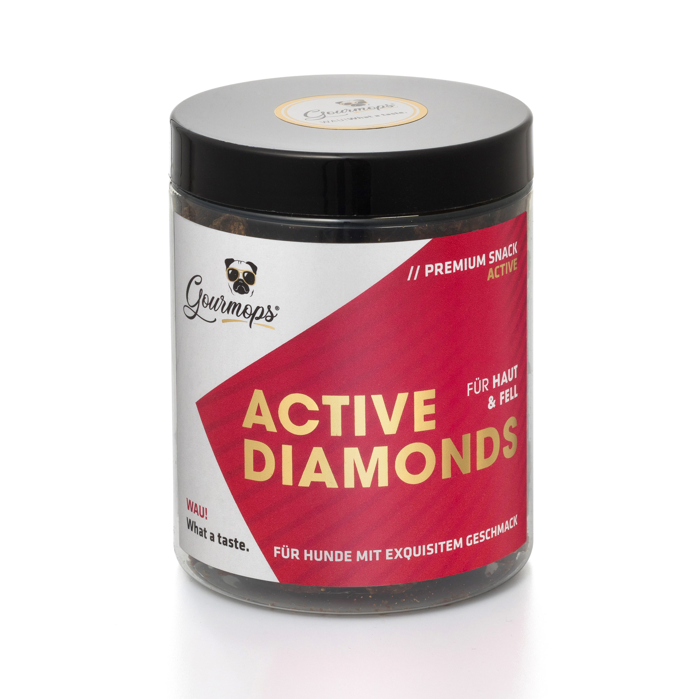 Dose Active Diamonds für Haut und Fell mit Deckel